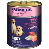 PREMIERE Best Meat Junior Huhn und Rind 12x800 g