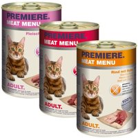 PREMIERE Meat Menu Adult Mixpaket 6x400g Mixpaket 1