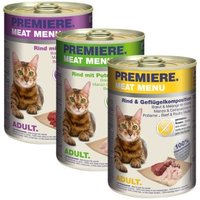 PREMIERE Meat Menu Adult Mixpaket 6x400g Mixpaket 2