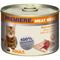PREMIERE Meat Menu Adult Rind und Huhn 12x200 g