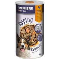 PREMIERE Topping Crumble 6x60 g Hühnerleber mit Karotte