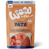 WOW Cat Adult 12x125 g Huhn und Lachs