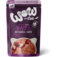 WOW Cat Senior 12x125 g Ente und Geflügel