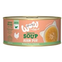 WOW Cat Suppe 12x70 g Huhn pur
