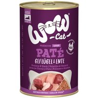 WOW Cat Senior 6x400 g Ente und Geflügel