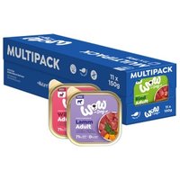 WOW Nassfutter Hund, Adult, Multipack 11x150 g