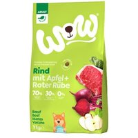 WOW Mini Adult Rind mit Apfel 1kg