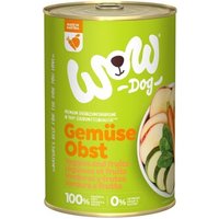 WOW Pur Adult Gemüse Obst 6x400 g