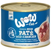 WOW Cat Senior 6x200 g Wild und Kaninchen
