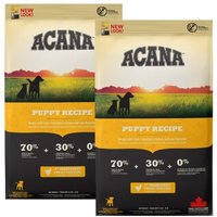 ACANA Puppy Recipe 2x11,4 kg