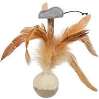 Trixie Squieky-Federball mit Maus