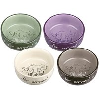 Trixie Keramiknapf, Thanks for Service, 300 ml