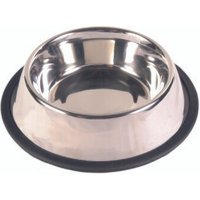 Trixie Edelstahlnapf, Gummiring 1,75 l