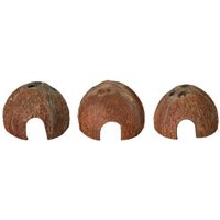 Trixie Reptiland Kokosnuss Halbschalen 3er Set