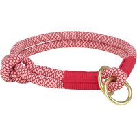 Trixie Soft Rope Zug-Stopp-Halsband rot M