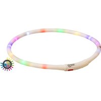 Trixie Flash Leuchtring USB, XS-XL 70 cm/ø 10 mm bunt