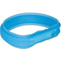 Trixie Flash Leuchtband USB Silikon blau M-L