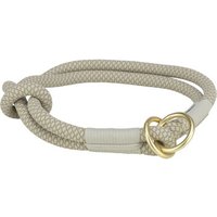 Trixie Soft Rope Zug-Stopp-Halsband beige S-M