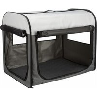 Trixie Soft Kennel Basic Box dunkelgrau/hellgrau M