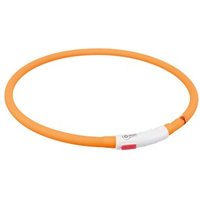 Trixie Flash Leuchtring USB, XS-XL 70 cm/ø 10 mm orange