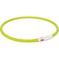 Trixie Flash Leuchtring USB, XS-XL 70 cm/ø 10 mm grün