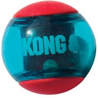 KONG Spielzeug Squeezz Action 3x Red Ball M