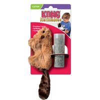 KONG Spielzeug Plüsch Biber Catnip