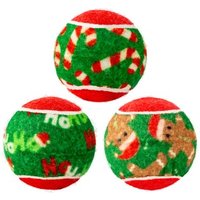 KONG Holiday SqueakAir Balls M 6 Stück