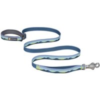 Ruffwear Reflektierende Hundeleine Crag™ blau/ türkis/ gelb