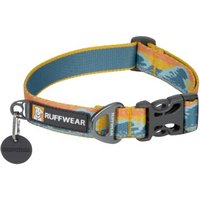 Ruffwear Hundehalsband Crag™ blau/ türkis/ beige/ braun M