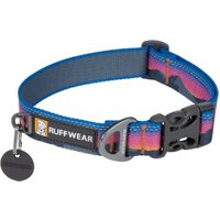 Ruffwear Hundehalsband Crag™ blau/ türkis/ rosa M