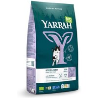 Yarrah Bio Adult Trockenfutter für sterilisierte Katzen Huhn & Fisch (MSC) 700 g
