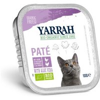Yarrah Bio Pastete Adult Huhn und Truthahn 16x100 g