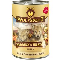 WOLFSBLUT Wild Duck & Turkey Puppy 6x395g