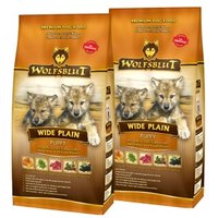 WOLFSBLUT Puppy Wide Plain Pferdefleisch mit Süßkartoffel 2x2 kg