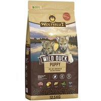 WOLFSBLUT Trockenfutter Hund Junior Wild Duck 12,5 kg