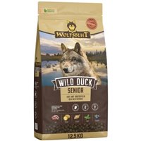 WOLFSBLUT Wild Duck Trockenfutter Hund Senior 12,5 kg