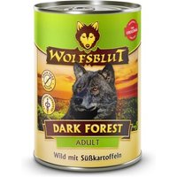 WOLFSBLUT Adult Dark Forest - Wild mit Süßkartoffel - 6x395g