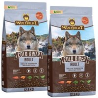 WOLFSBLUT Cold River Trockenfutter Hund Adult 2x12,5 kg