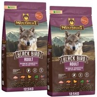WOLFSBLUT Black Bird Trockenfutter Hund Adult 2x12,5 kg