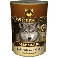 WOLFSBLUT Adult Deep Glade - Rothirsch mit Kürbis - 6x395g