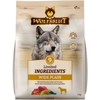 WOLFSBLUT Limited Ingredients Trockenfutter Hund, Adult, Wide Plain 1 kg
