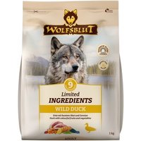 WOLFSBLUT Limited Ingredients, Trockenfutter Hund, Adult, Wild Duck 1 kg