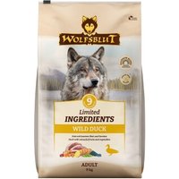 WOLFSBLUT Limited Ingredients, Trockenfutter Hund, Adult, Wild Duck 2x9 kg
