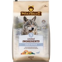 WOLFSBLUT Limited Ingredients Trockenfutter Hund, Adult, Cold River 2x9 kg