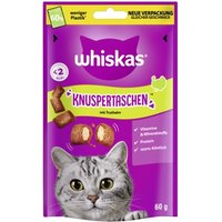 Whiskas Snacks, Knuspertaschen Truthahn 6x60 g