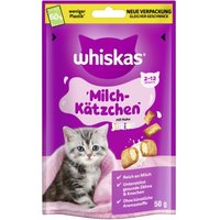 Whiskas Snacks, Junior, Milch-Kätzchen, Huhn 6x50 g