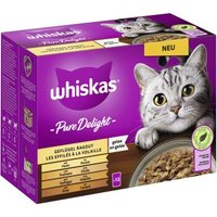 Whiskas Pure Delight Multipack Geflügel Ragout in Gelee 12 x 85g