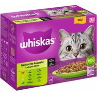 Whiskas Multipack 7+ Gemischte Auswahl in Sauce 12 x 85g