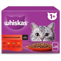 Whiskas Multipack 1+ Klassische Auswahl in Sauce 24x85 g